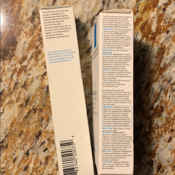 La Roche Effaclar face care bundle. - Picture 2 of 3